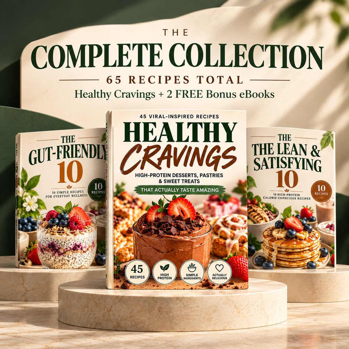 Healthy Cravings: 45 High-Protein Desserts & Sweet Treats